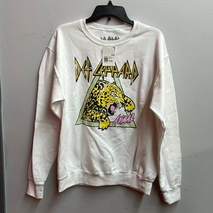 White sweatshirt brand new with tags